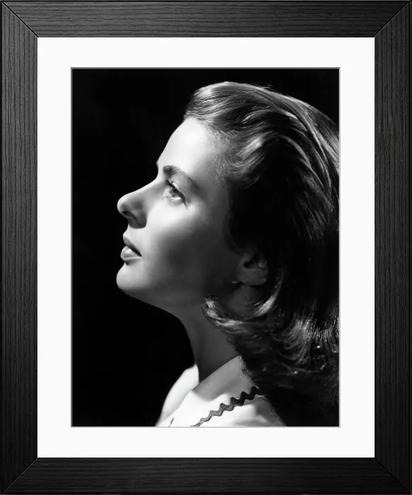 Framed Print : INGRID BERGMAN, portrait c. 1946 Framed Print : INGRID BERGMAN, portrait c. 1946