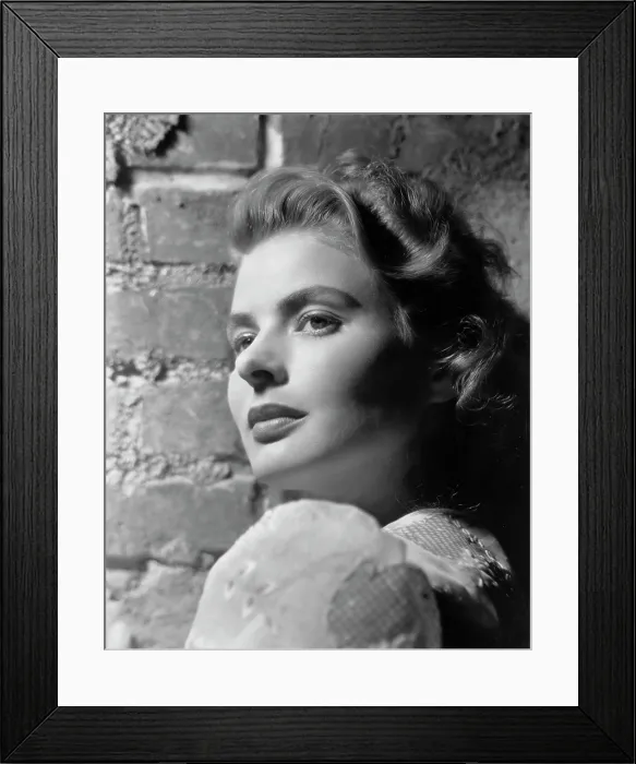 Framed Print : INGRID BERGMAN, portrait Framed Print : INGRID BERGMAN, portrait