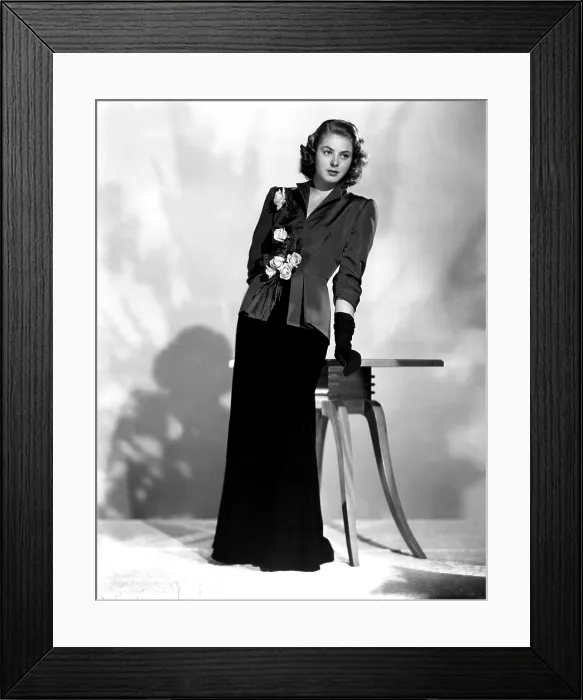Framed Print : Ingrid Bergman, early 1940s