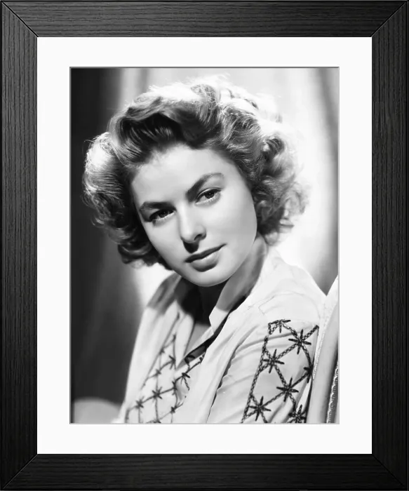 Framed Print : Ingrid Bergman, early 1940s