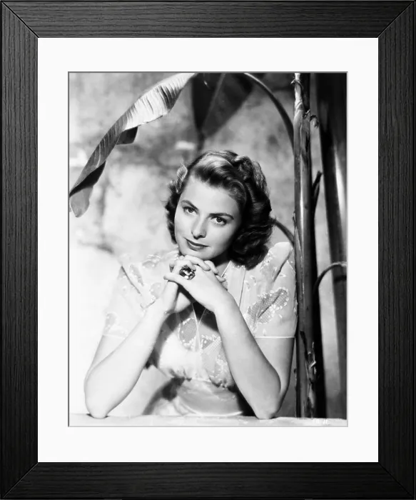 Framed Print : Ingrid Bergman, early 1940s