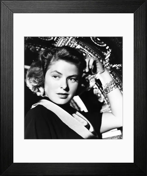 Framed Print : Ingrid Bergman, mid 1940s