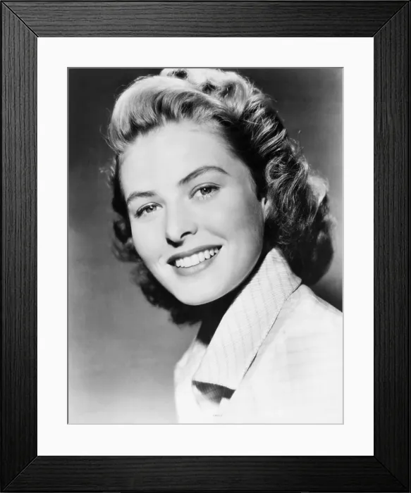 Framed Print : Ingrid Bergman, 1950s Framed Print : Ingrid Bergman, 1950s