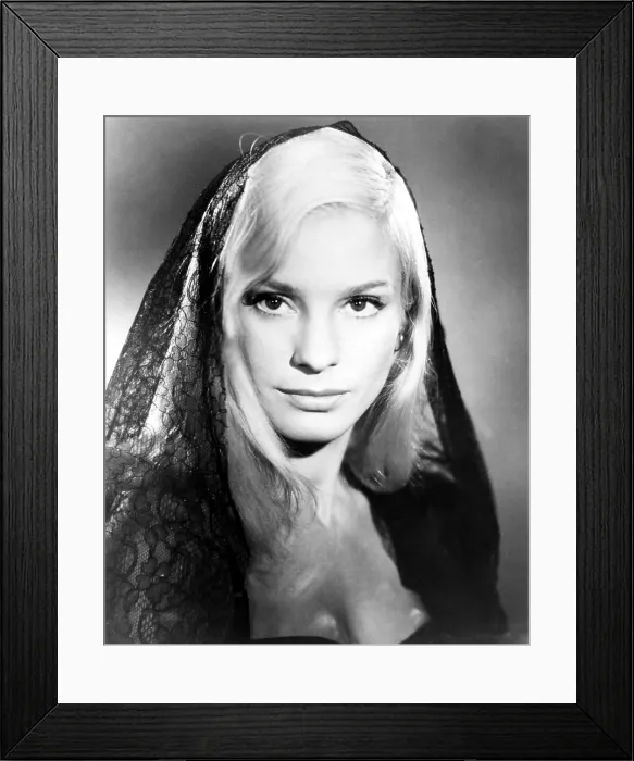 Framed Print : FOREIGN INTRIGUE (DATELINE EUROPE), Ingrid Thulin, 1951-1955 (Season 4, 1955)