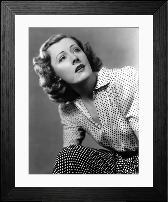 Framed Print : Irene Dunne, 1930s