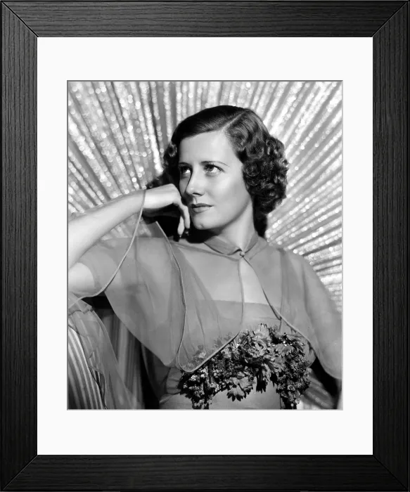 Framed Print : Irene Dunne in the late 1930s