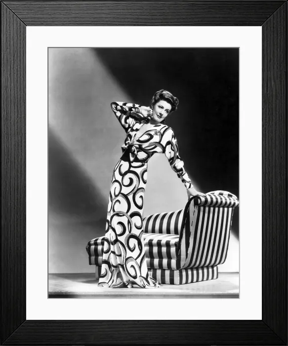 Framed Print : Irene Dunne, Universal Pictures portrait, 1941