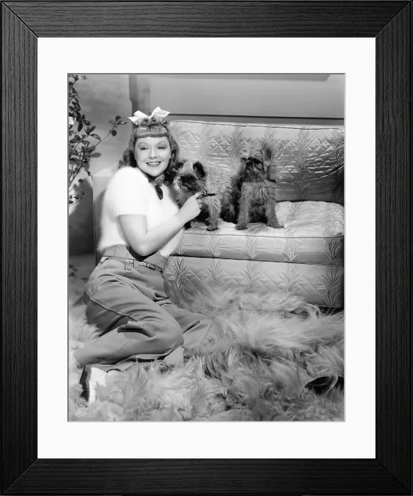 Framed Print : Joyce Compton, ca. early 1940s