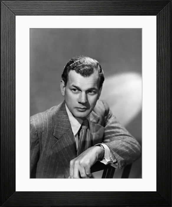 Framed Print : Joseph Cotten, 1940s