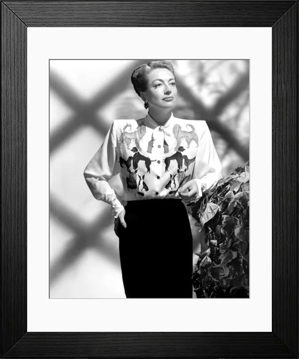 Framed Print : Joan Crawford, circa 1940s Framed Print : Joan Crawford, circa 1940s