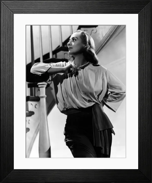 Framed Print : Joan Crawford, ca. 1940s Framed Print : Joan Crawford, ca. 1940s