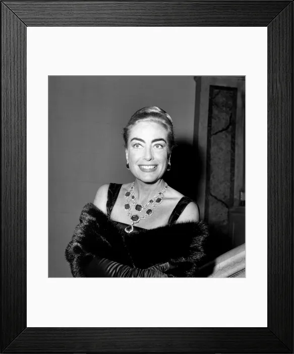 Framed Print : Joan Crawford, ca. late 1950s