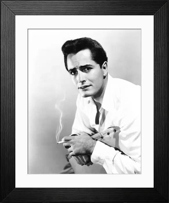 Framed Print : John Derek, 1951 Framed Print : John Derek, 1951