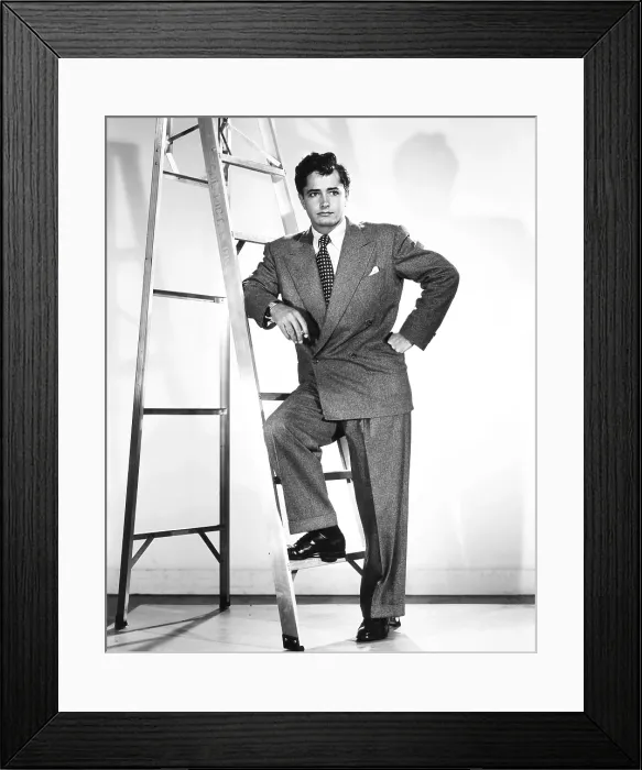 Framed Print : John Derek, 1949
