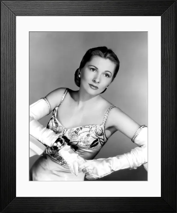 Framed Print : Joan Fontaine, 1947