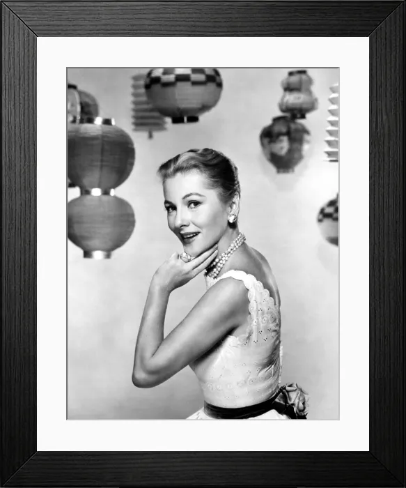 Framed Print : Joan Fontaine, MGM, 1957