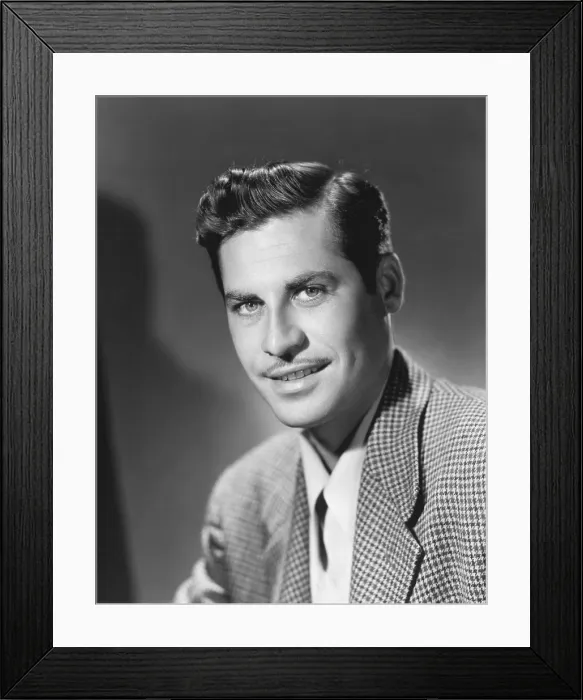 Framed Print : John Hodiak, 1945