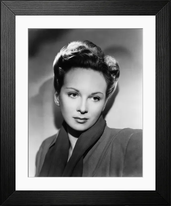 Framed Print : Joan Greenwood, ca. late 1940s
