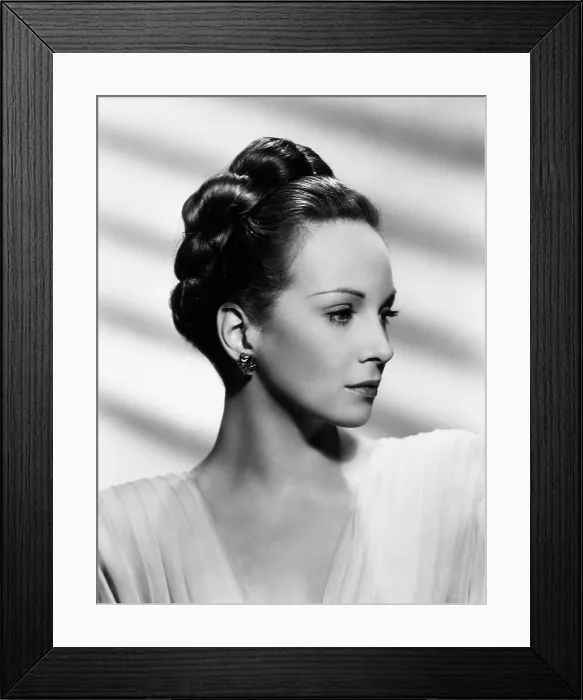 Framed Print : Joan Greenwood, ca. late 1940s Framed Print : Joan Greenwood, ca. late 1940s