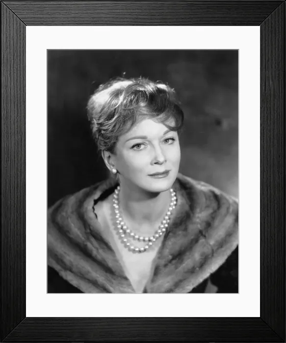 Framed Print : Joan Greenwood, ca. early 1960s