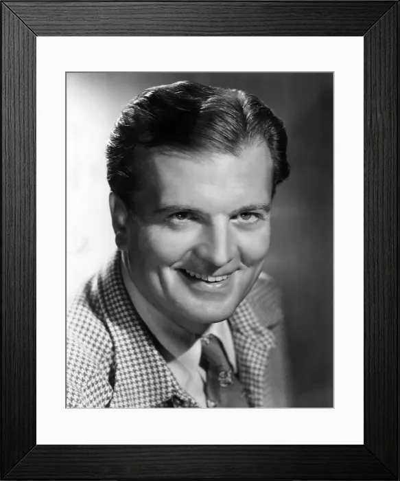 Framed Print : John Loder, ca. 1940s