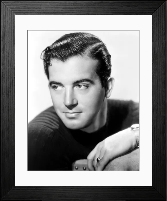 Framed Print : John Payne, ca. 1940