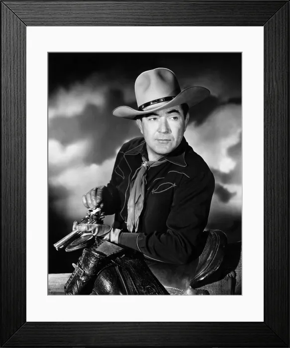 Framed Print : Johnny Mack Brown, ca. 1940s