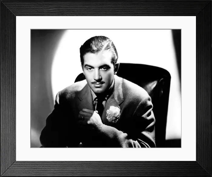 Framed Print : John Payne, portrait by George Hurrell, 1940 Framed Print : John Payne, portrait by George Hurrell, 1940
