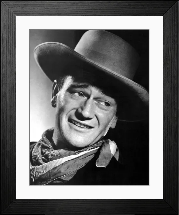 Framed Print : John Wayne, ca 1940s Framed Print : John Wayne, ca 1940s
