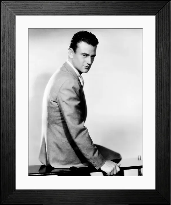 Framed Print : John Wayne, ca. early 1930s Framed Print : John Wayne, ca. early 1930s