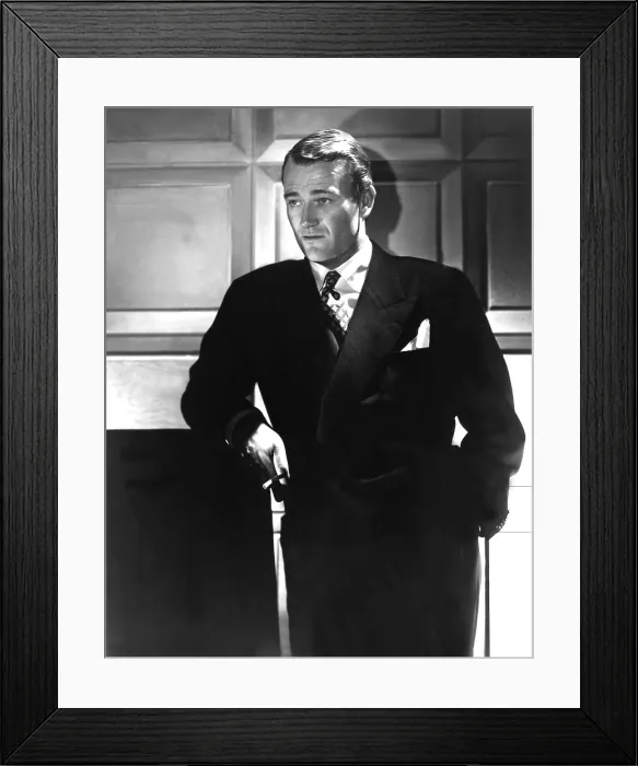 Framed Print : John Wayne, undated