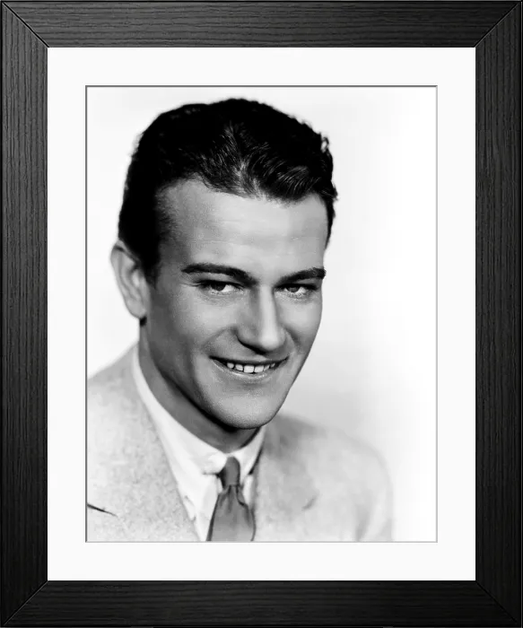 Framed Print : John Wayne, 1931