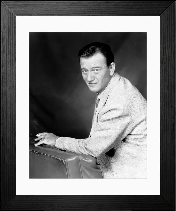 Framed Print : John Wayne, ca. 1950 Framed Print : John Wayne, ca. 1950