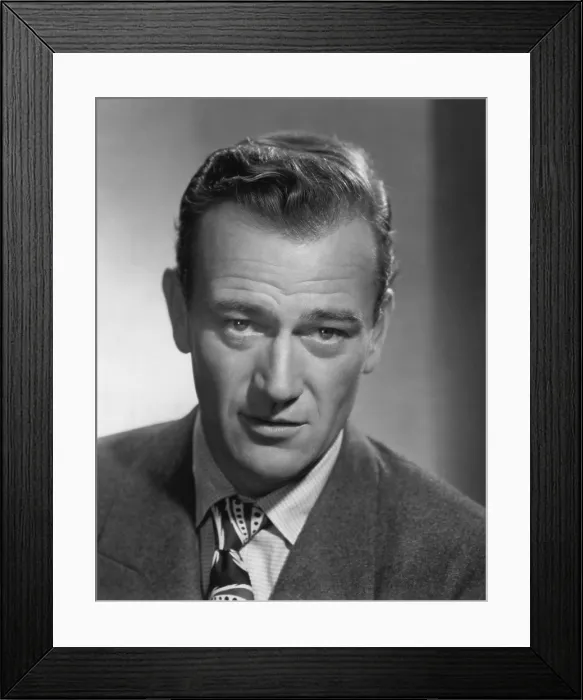Framed Print : John Wayne, 1948