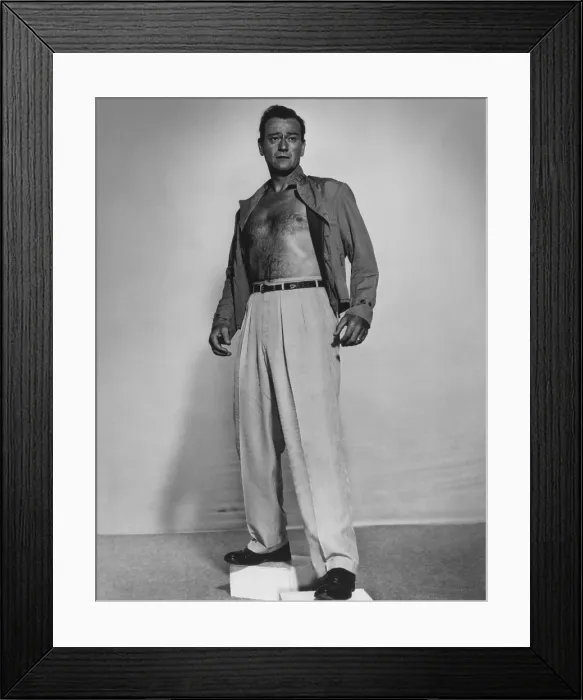 Framed Print : John Wayne, 1950s Framed Print : John Wayne, 1950s