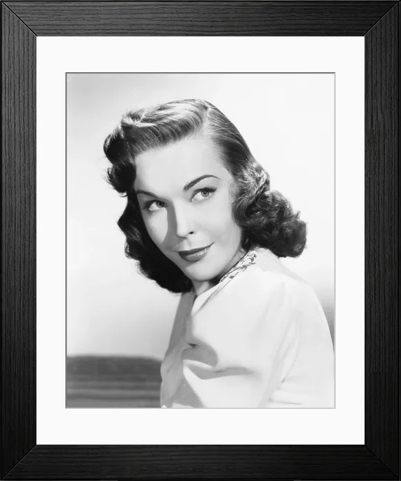 Framed Print : Joan Woodbury, ca. early 1940s