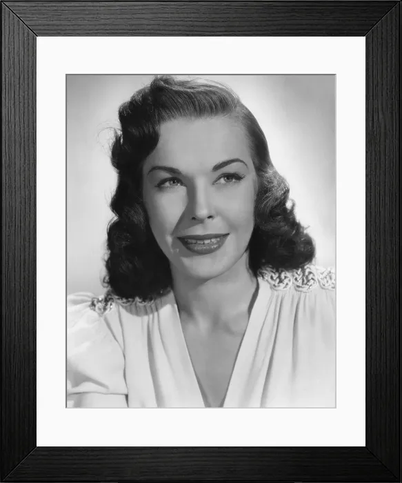 Framed Print : Joan Woodbury, 1941