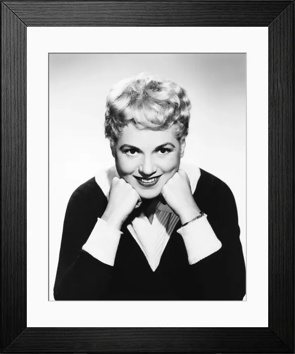 Framed Print : Judy Holliday, Columbia portrait, 1954