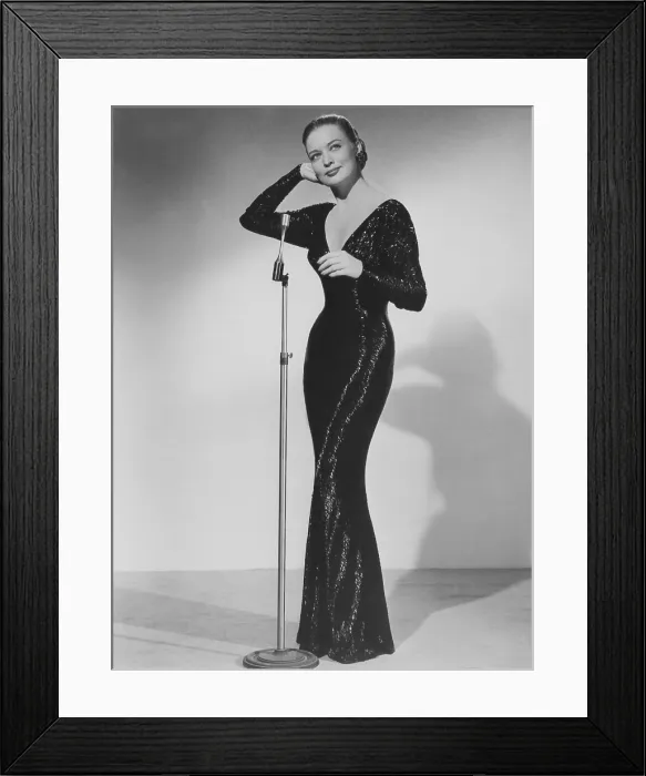 Framed Print : Julie Wilson, 1957 Framed Print : Julie Wilson, 1957