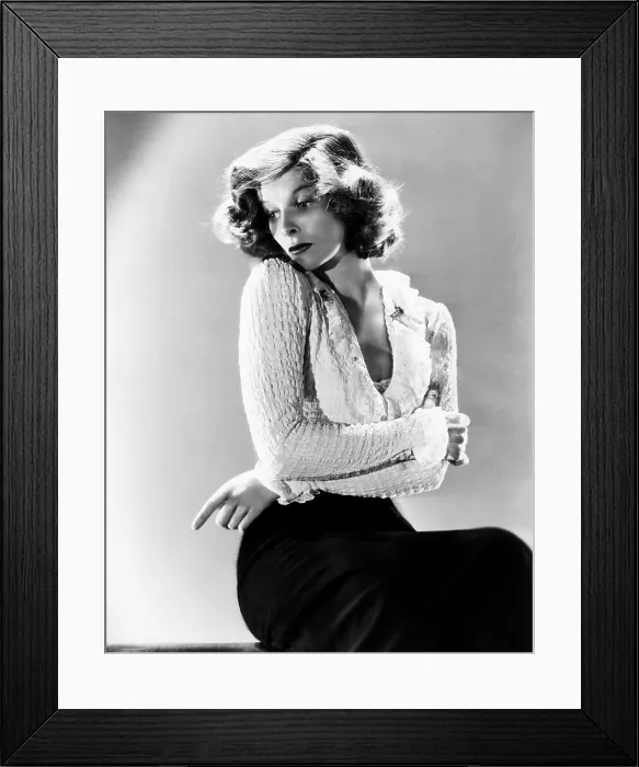 Framed Print : Katharine Hepburn, 1935 Framed Print : Katharine Hepburn, 1935
