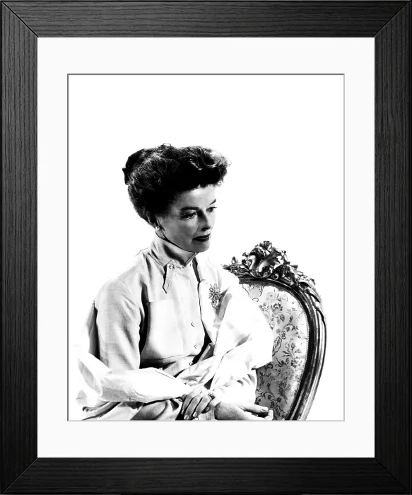 Framed Print : Katharine Hepburn, ca. late 1950s Framed Print : Katharine Hepburn, ca. late 1950s