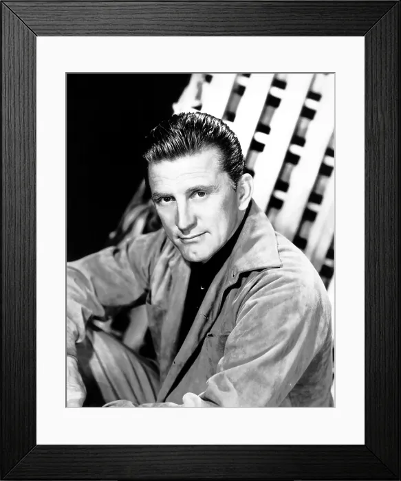Framed Print : Kirk Douglas, 1956 Framed Print : Kirk Douglas, 1956