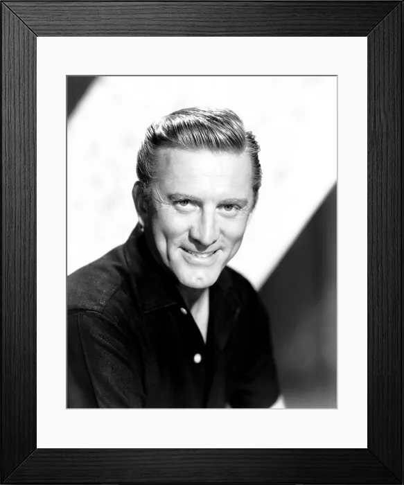 Framed Print : Kirk Douglas, 1967 Framed Print : Kirk Douglas, 1967