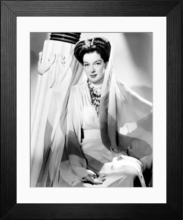 Framed Print : Rosalind Russell, Warner Brothers portrait, ca. 1940s Framed Print : Rosalind Russell, Warner Brothers portrait, ca. 1940s
