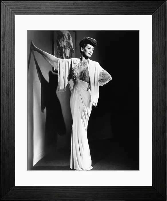 Framed Print : Rosalind Russell, mid 1940s