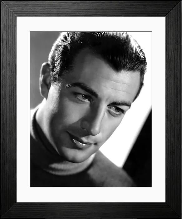 Framed Print : Robert Taylor, photo dated 09-18-1936. Photo by Ted Allan