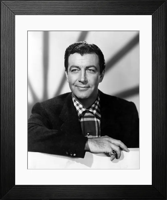 Framed Print : Robert Taylor, 1955