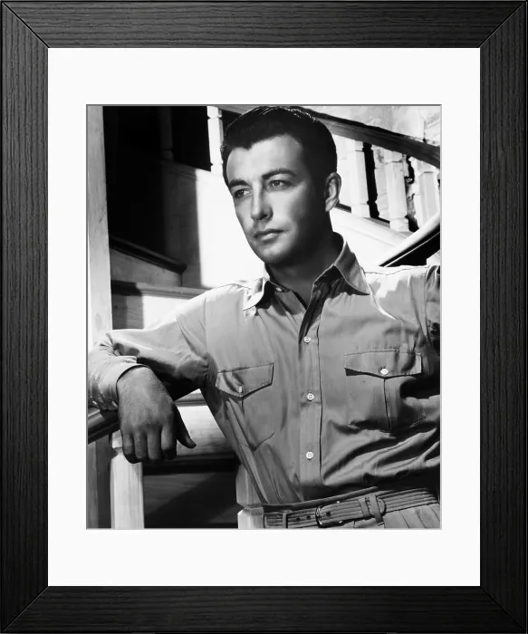 Framed Print : Robert Taylor, at his ranch in Tarzana, 1938 Framed Print : Robert Taylor, at his ranch in Tarzana, 1938