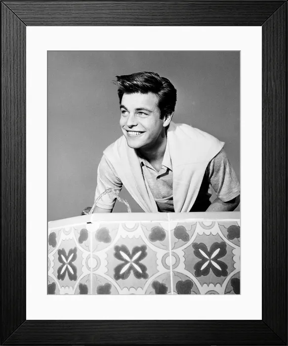 Framed Print : Robert Wagner, at the Rancho Golf Course, 1953