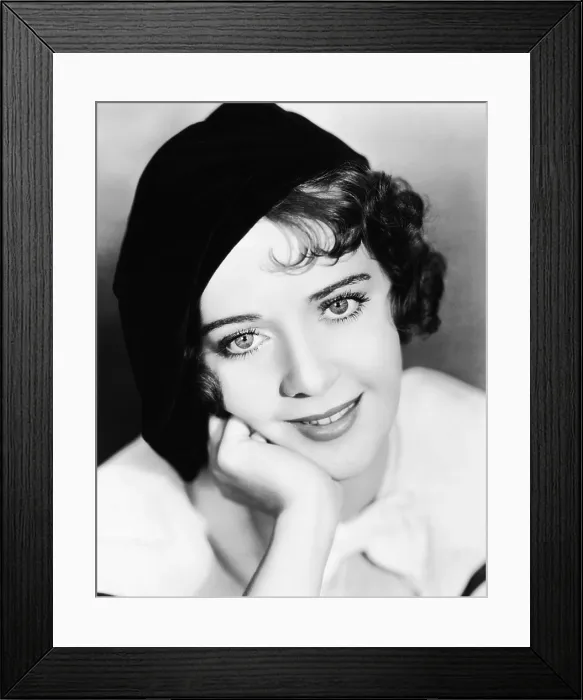 Framed Print : Ruby Keeler, Warner Bros. portrait, circa 1933